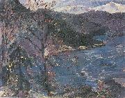 Lovis Corinth Walchensee im Herbst Spain oil painting artist